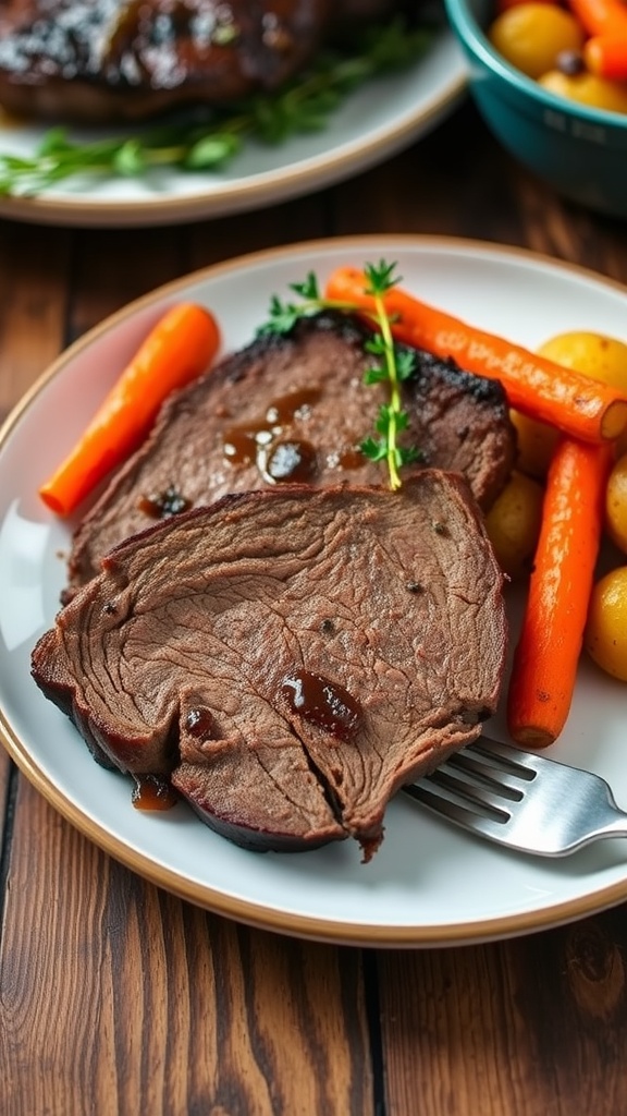 Savory OvenRoasted Beef Chuck Roast Recipe